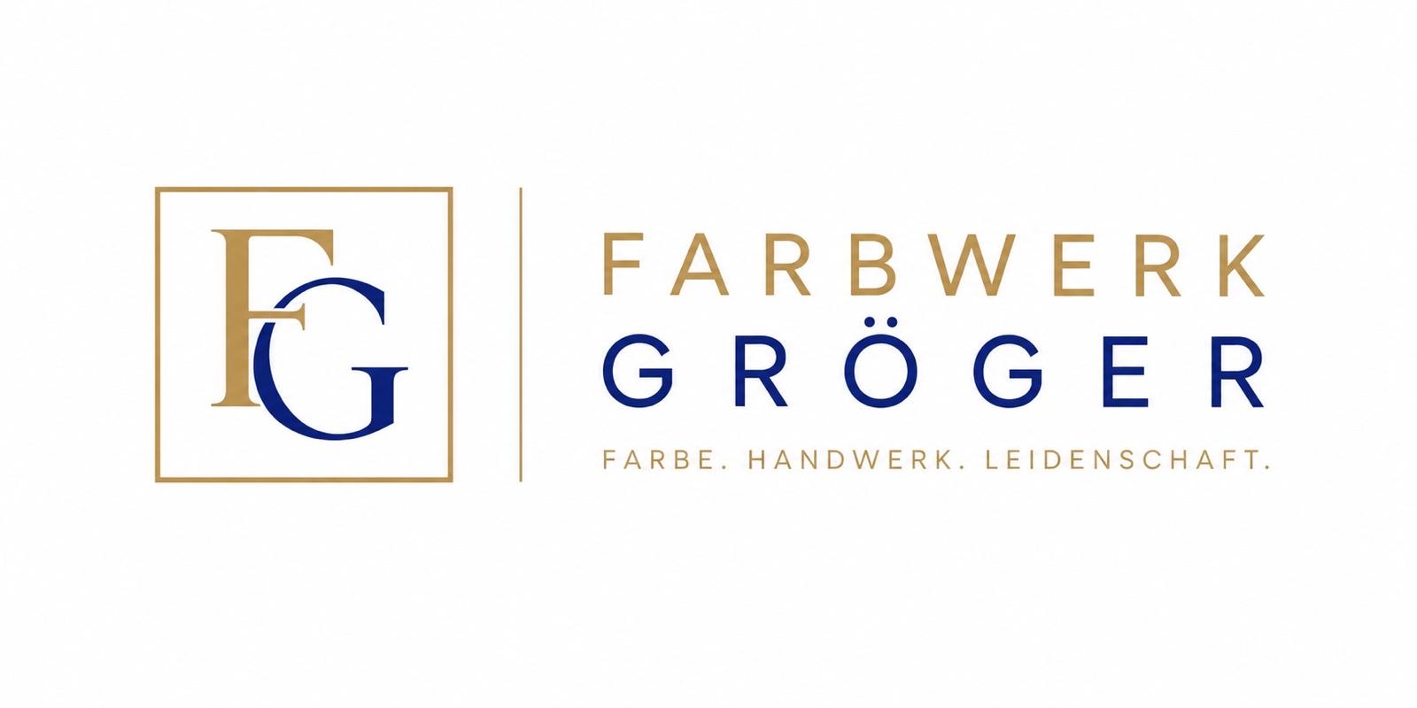 Farbwerk Gröger – Farbe. Handwerk. Leidenschaft.